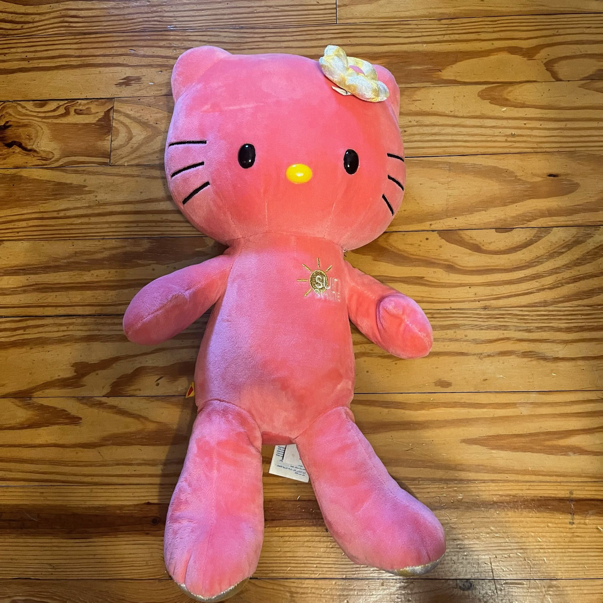 Hello Kitty Build-A-Bear Limited Edition Coral Sunshine 18” Plush
