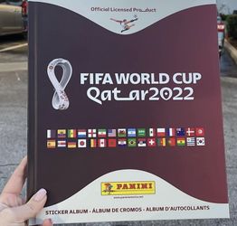 Panini Hard Cover World Cup Álbum