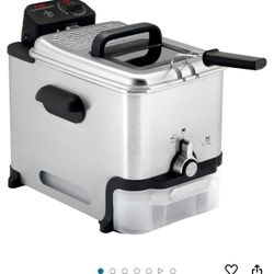 T-fal 3.5L Stainless Steel Deep Fryer with Basket