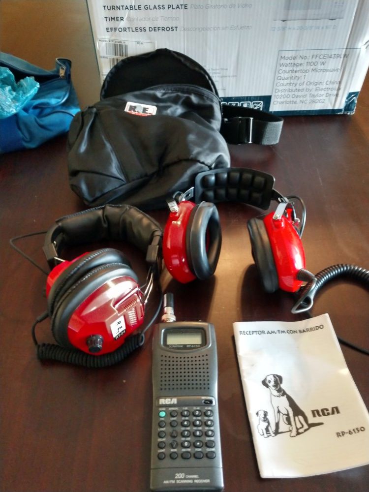 NASCAR headset plus receiver