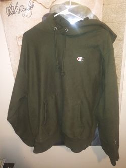 Champion hoodie size large