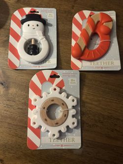 Christmas Baby Teethers 