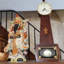 Vintage Banjo Mantle Clock