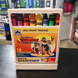 Vintage Disney Rescue Rangers Crayon Pack