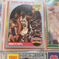 David Robinson Rookie Of The Year NBA Hoops Card