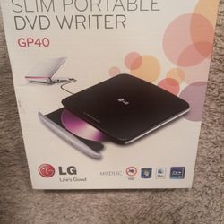 LG Slim Portable DVD Writer