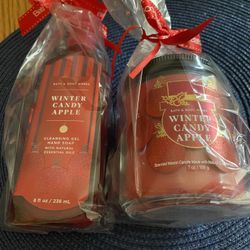 Bath And Body Works Hand Soap And Candle 