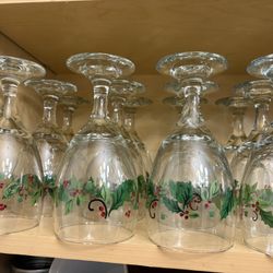 Holiday Holly By Libby Glass Co.