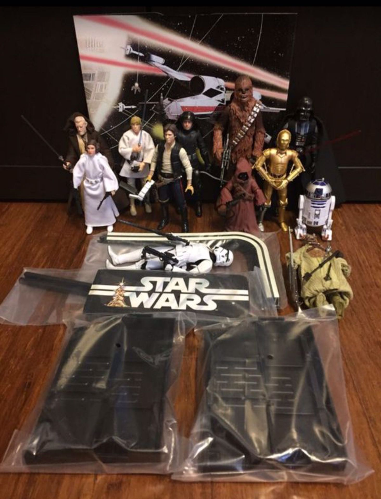 Star Wars black series 40th Anniversary 6” Action Figure Set