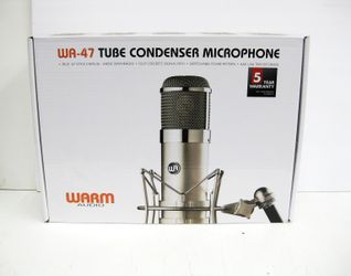 Warm Audio WA-47 Large Diaphragm Tube Condenser Microphone Mic