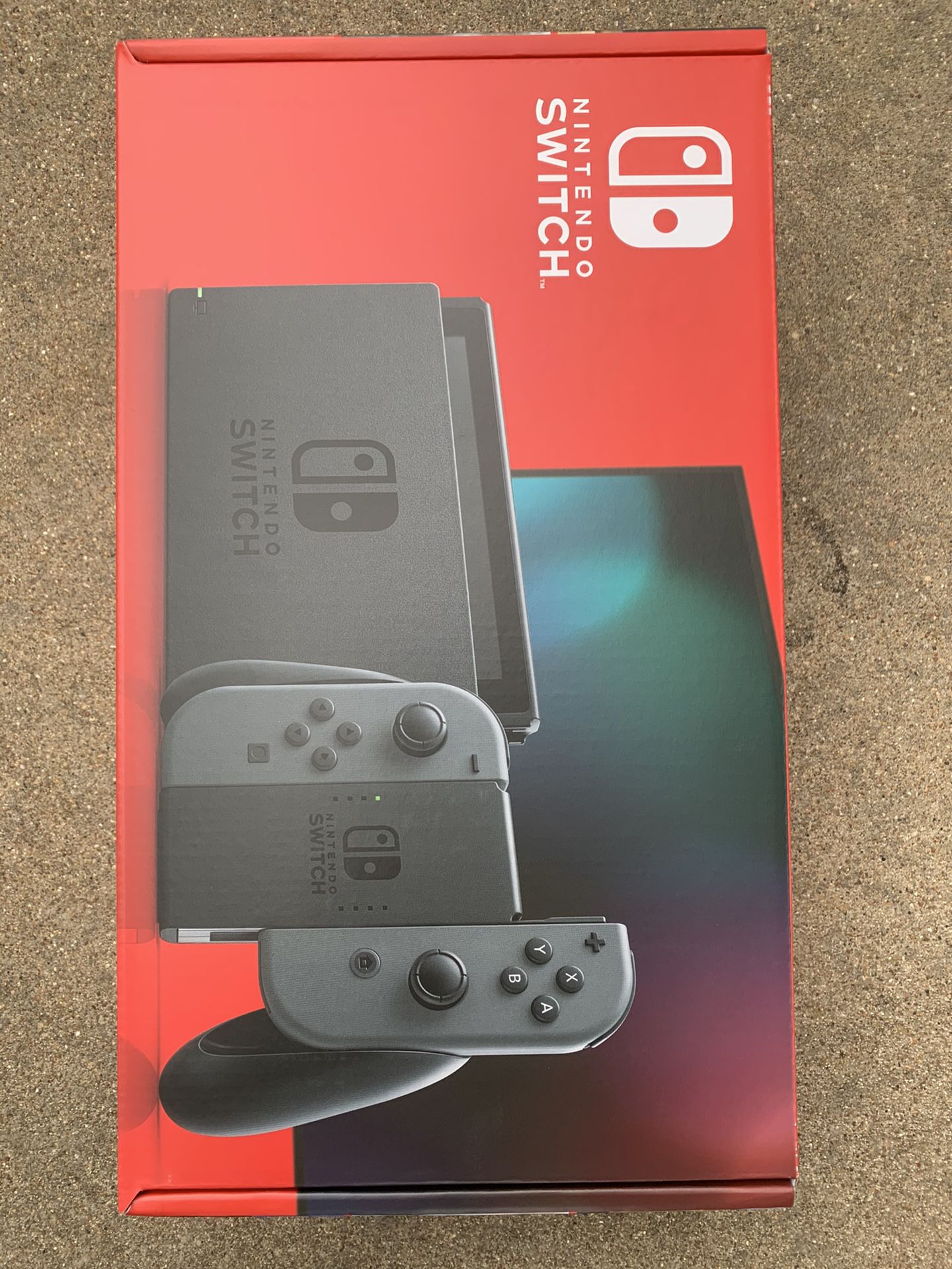BRAND NEW Nintendo Switch 32GB V2 Console With Gray Joy-Cons
