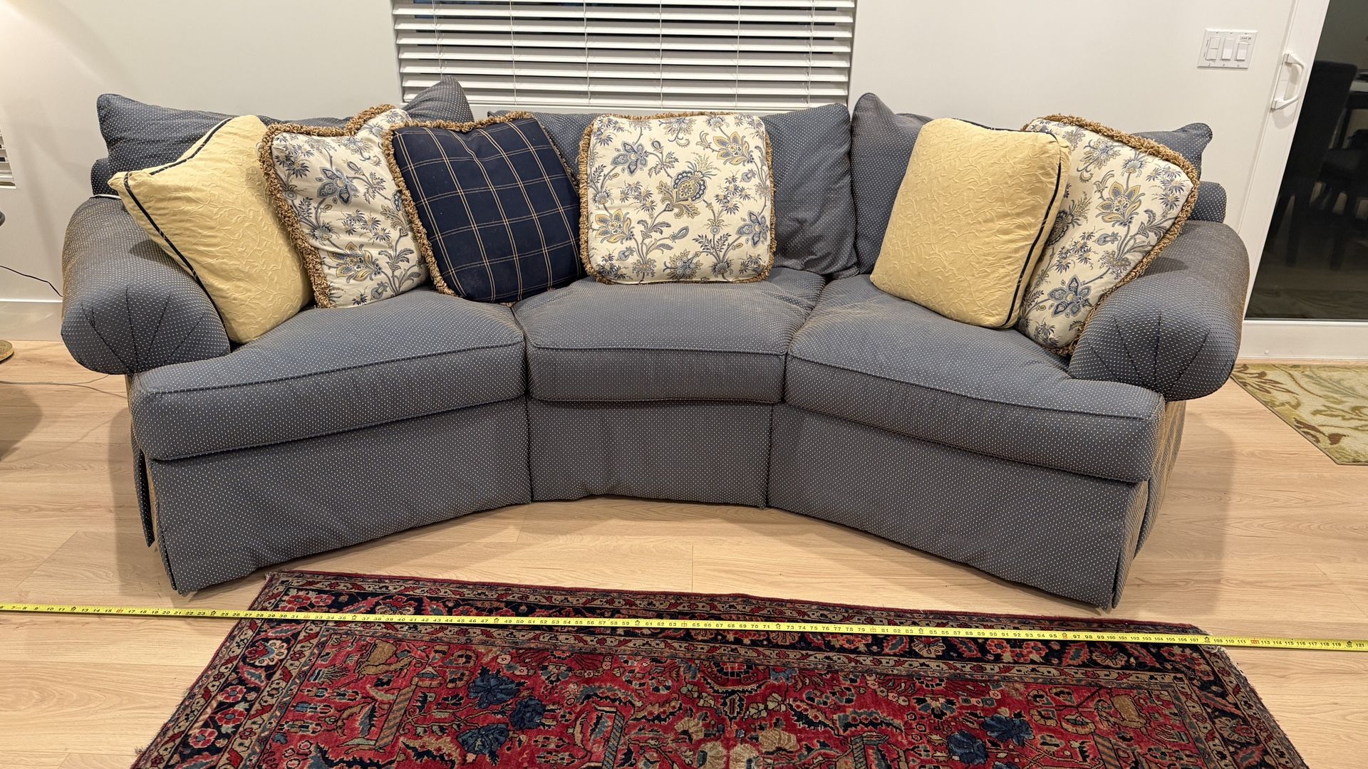 Comfy “Curved” Sofa