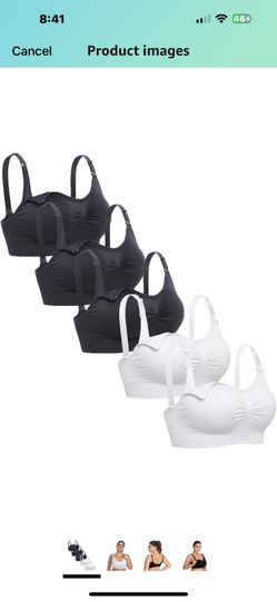 NEW Nursing Bra 5 Pack 2X