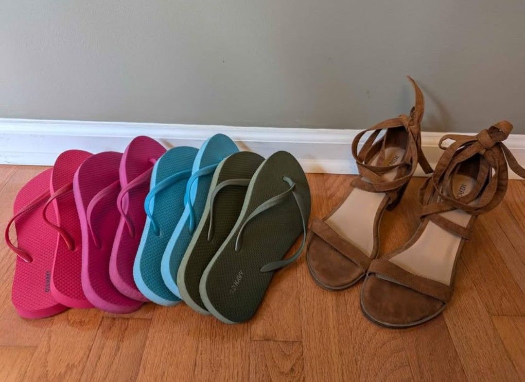 Set Of 5 Pairs Of Women's Shoes
