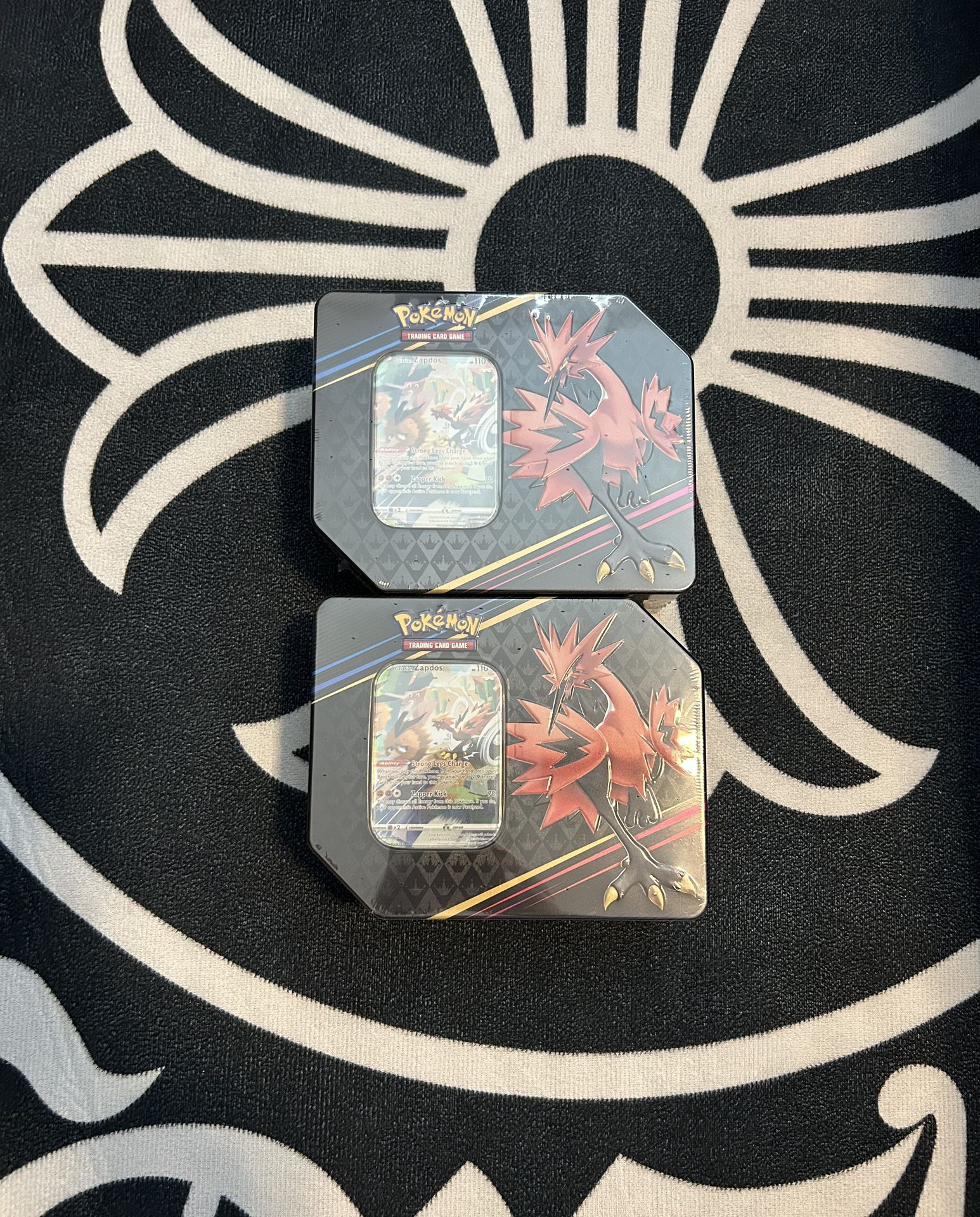 Pokemon Sword And Shield Crown Zenith Galarian Zapdos 5x Booster Pack Tin