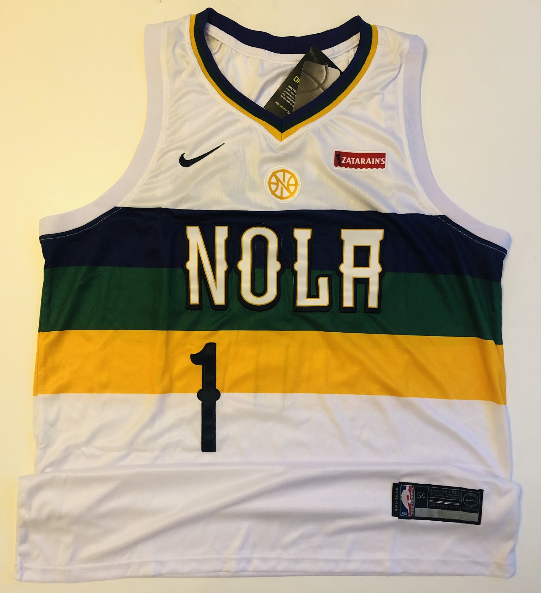 New Orleans Pelicans Mardi Gras Jersey 2019 New Orleans Pelicans