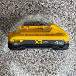DEWALT XR POWERSTACK 4Ah Battery – Brand New