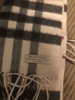 Authentic Burberry scarf