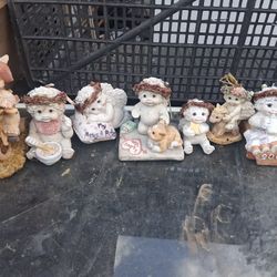 Bunny & Babies Figureine