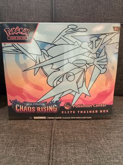 Pokemon Chaos Rising Pokemon Center ETB