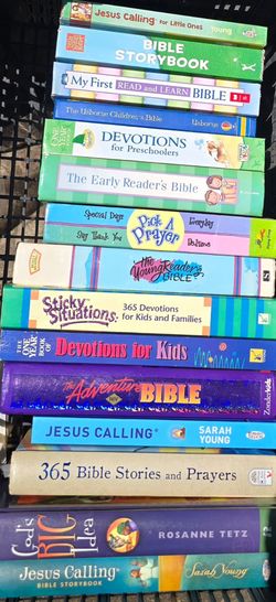 Children's Bibles,  $5 - $20 each, tap twice to see full pic