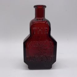 Vintage Wheaton Balsam Of Life The King’s Patent Miniature Glass Bottle