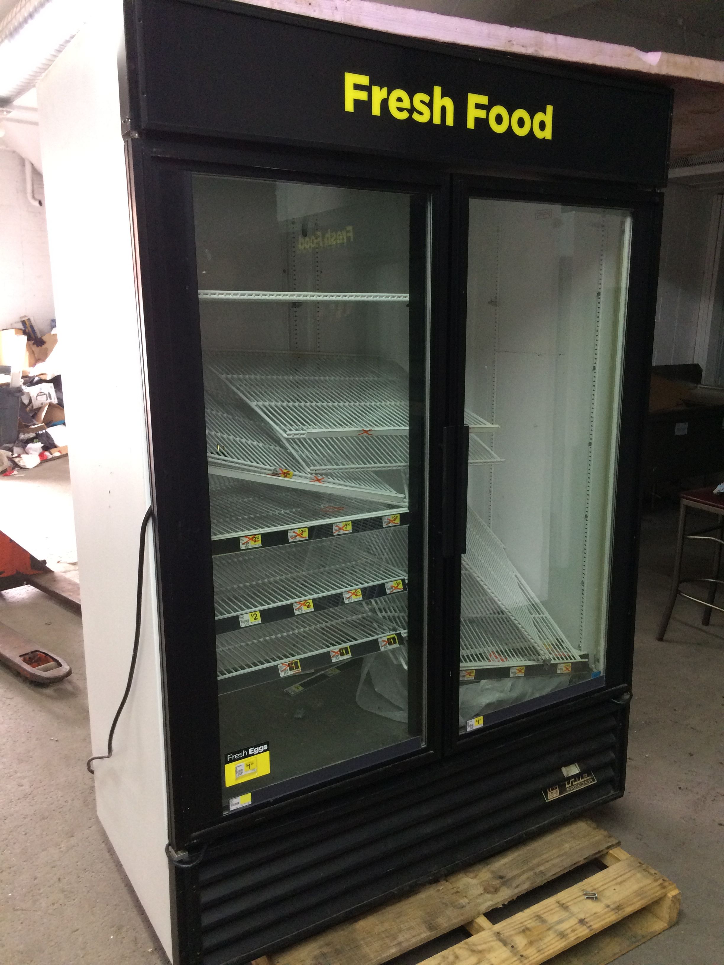 True 2 Glass Door Cooler