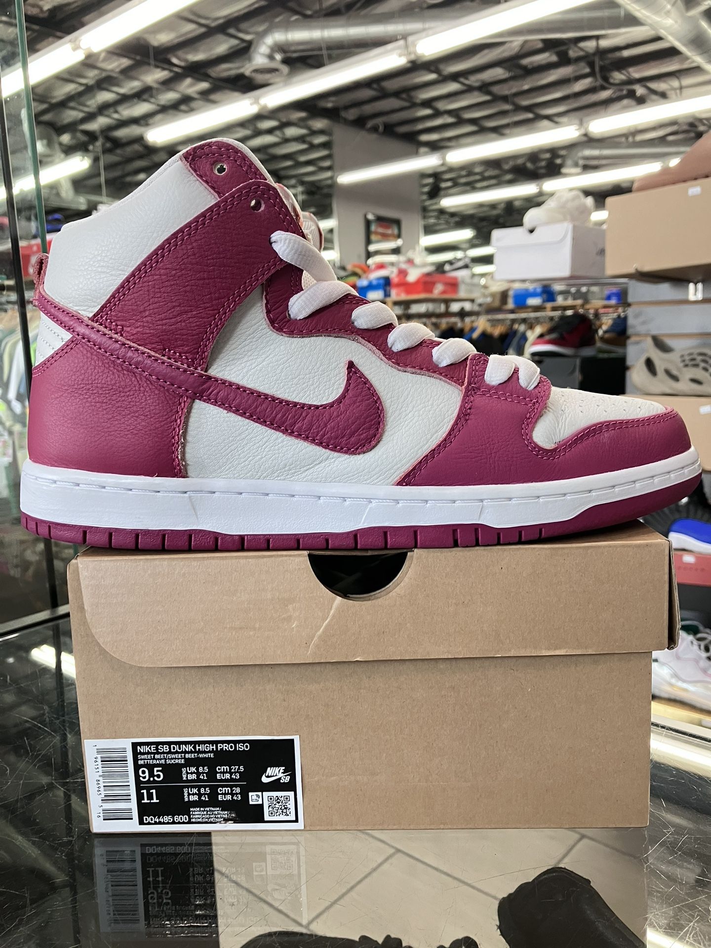 Nike SB Dunk High Orange Label Sweet Beet