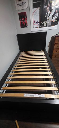 Twin ikea bed frame with box spring