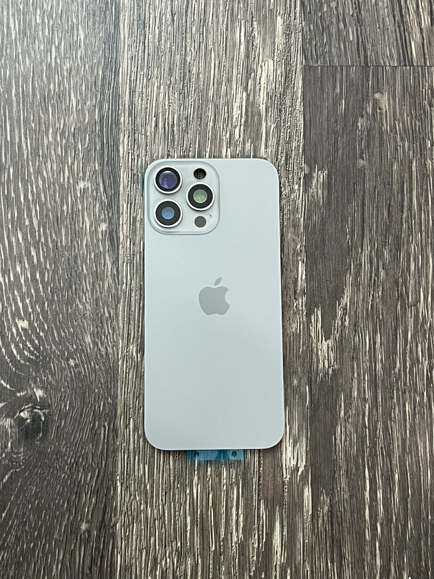 iPhone 16 Pro Max Back Glass Big Hole Replacement Part Assembly - Natural