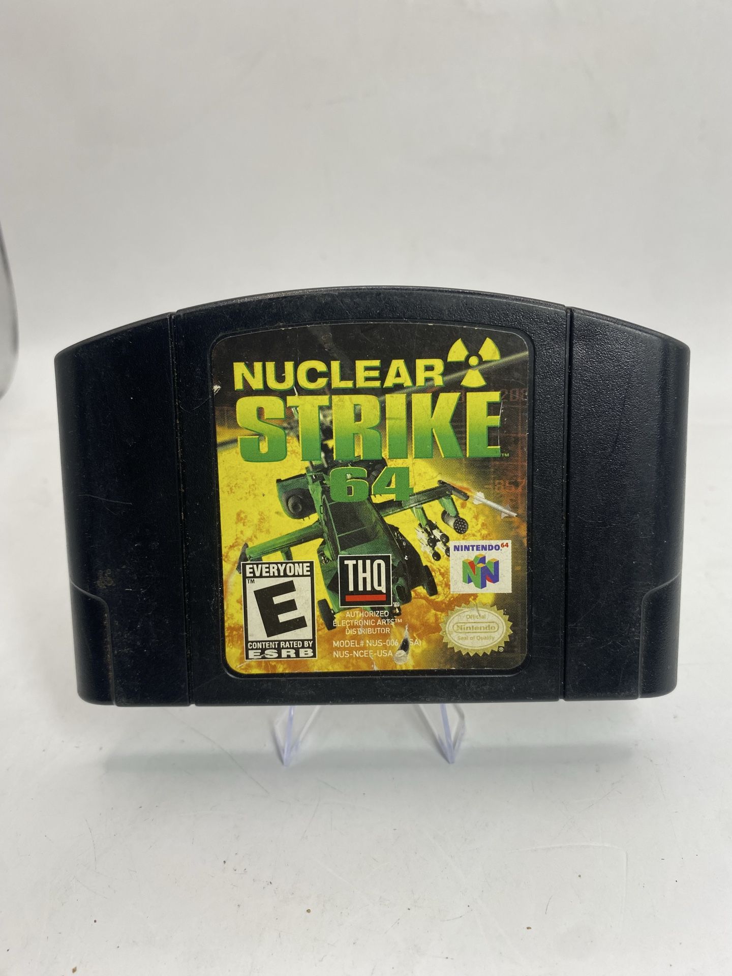 Nuclear Strike 64 Nintendo 64 N64 Tested And Working Authentic