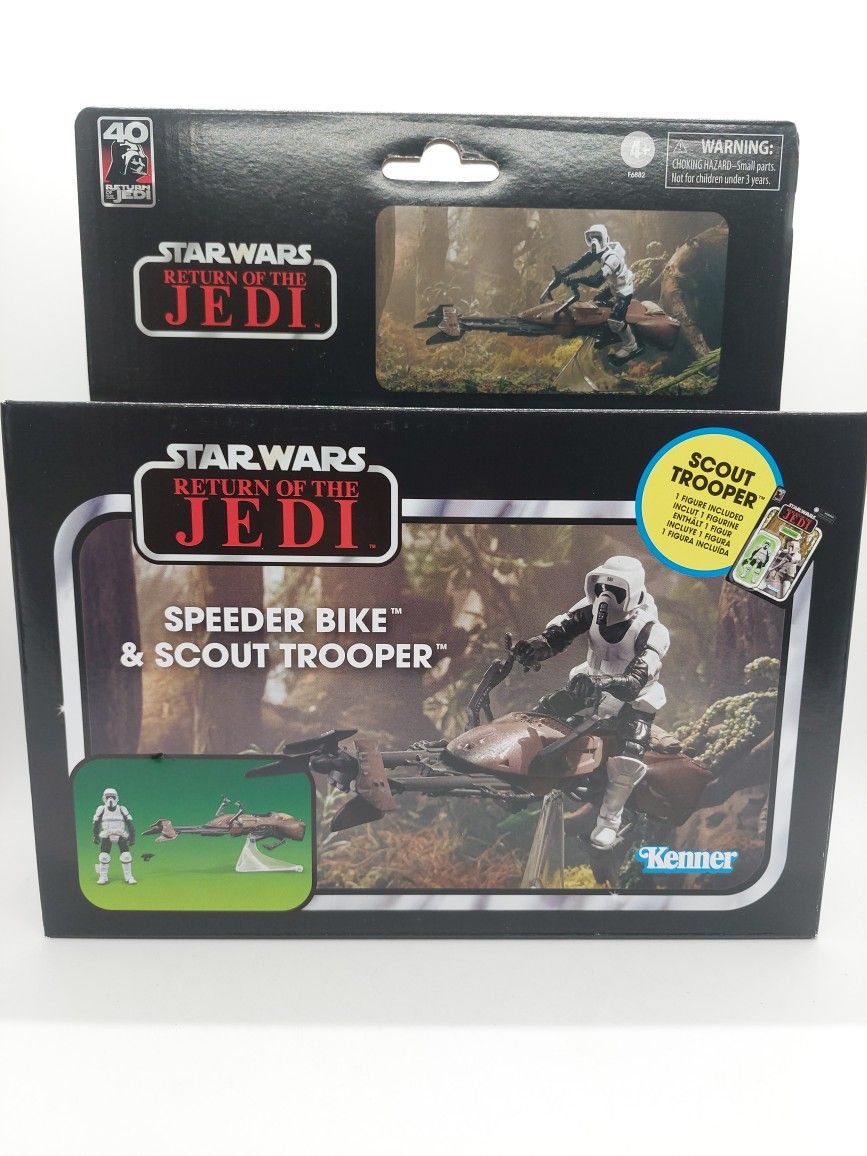 Star Wars Speeder Bike & Scout Trooper