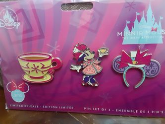 Disney Minnie Mouse Main Attraction Pins