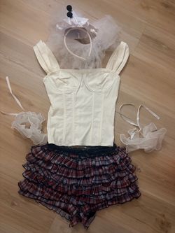 Women’s clown costume/ accessories