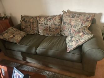 Free loveseat and matching sofa