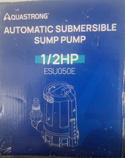 Aquastrong Auto Sub Pump 1/2 hp