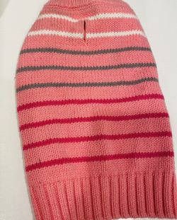 Pink Dog Sweater