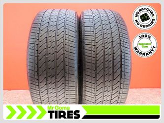 2 BRIDGESTONE ALENZA A/S 02 275/50R22 USED TIRES 7.7/32 TREAD NO PATCH 2755022