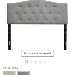 Kane King Gray Headboard 