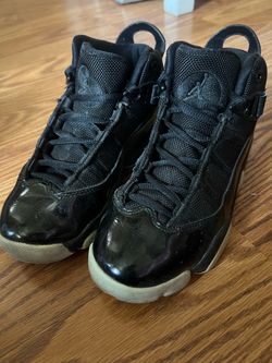 Jordan 6 rings black ice