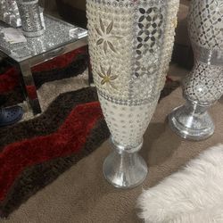 Decorative Bling Vases 