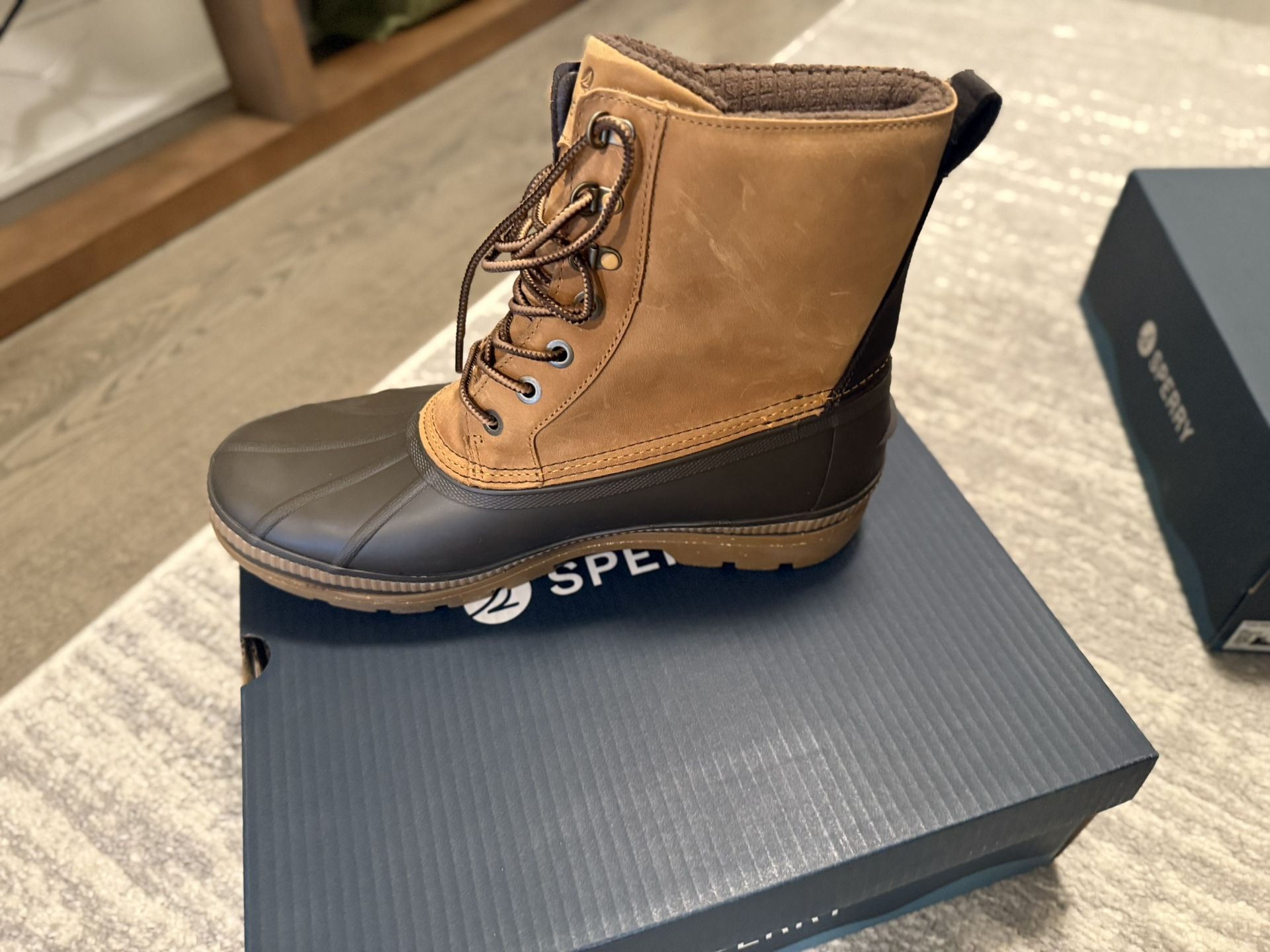 Sperry Duck Boots - Brand new, Never Work
