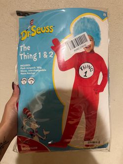 Toddler Thing 1/2 Costume