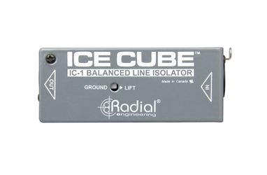 Radial Engineering IceCube, Balanced Line Isolator and Hum Eliminator