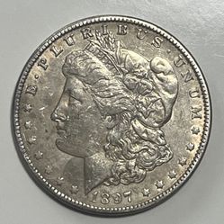 1897 O Morgan Silver Dollar