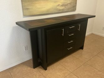 Black Dining Room Buffet