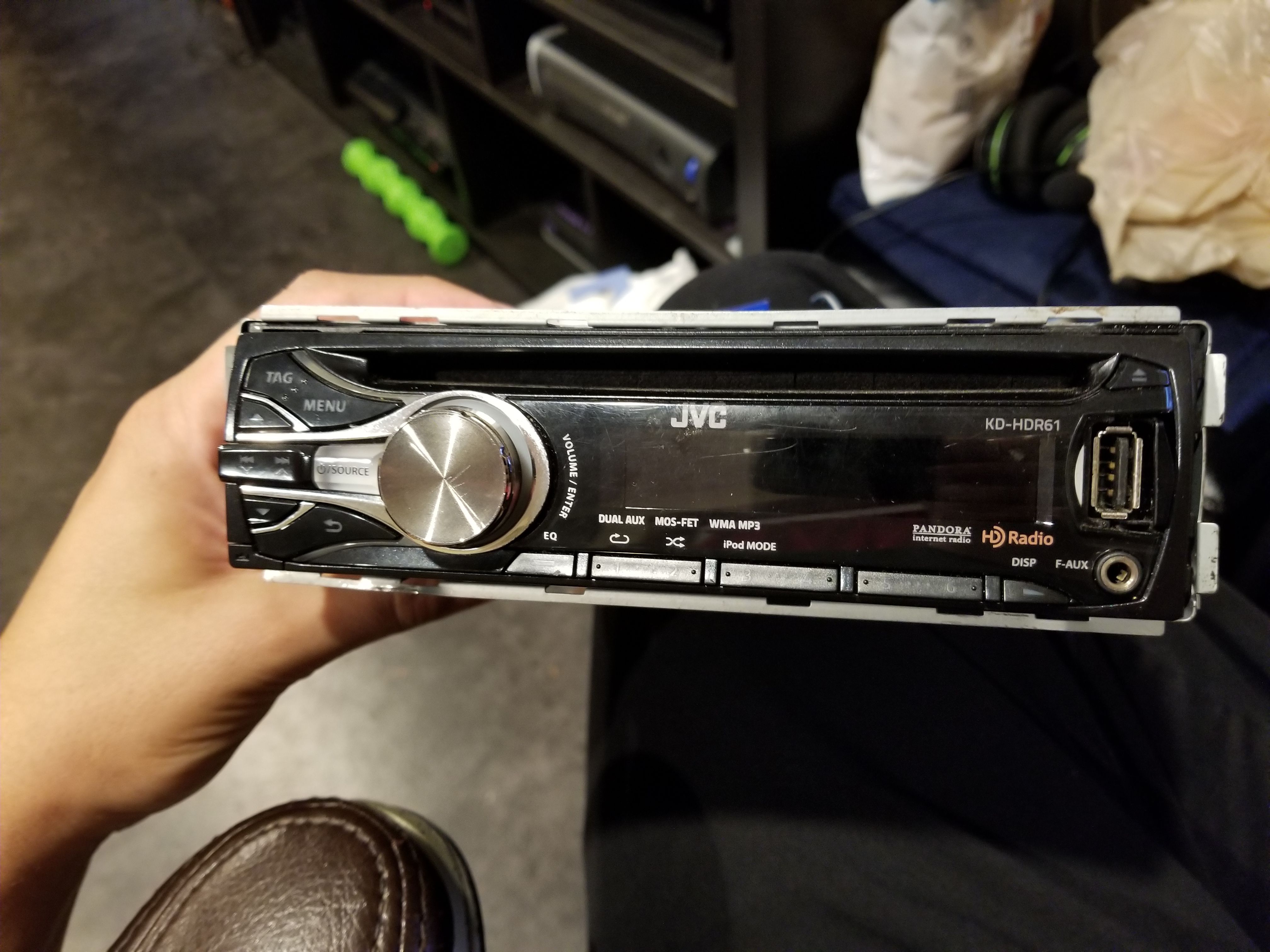 Jvc kd-hdr61 car stereo