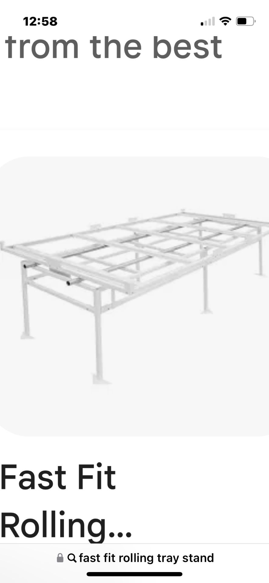 4x8 Rolling Tables 