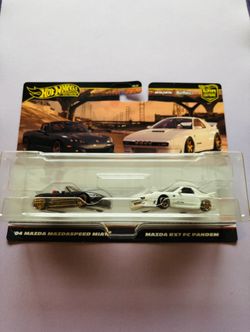 Hot Wheels Mazda Miata & Mazda RX7