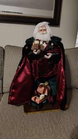 Festive Santa with presents 2ft